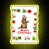 Funny Xmas Ugly Cat Lovers Owners RGB Neon Sign - Image 5