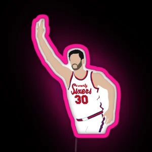 Furkan Korkmaz Sixers 3 Pointer RGB Neon Sign