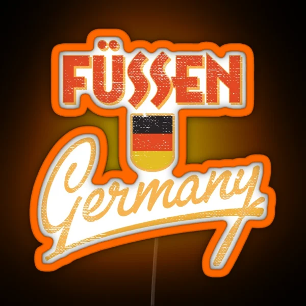 Fussen Germany RGB Neon Sign