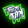 FUTBOL IS LIF RGB Neon Sign - Image 3