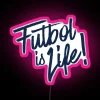 FUTBOL IS LIF RGB Neon Sign - Image 6