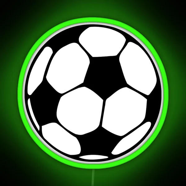 Futbol RGB Neon Sign