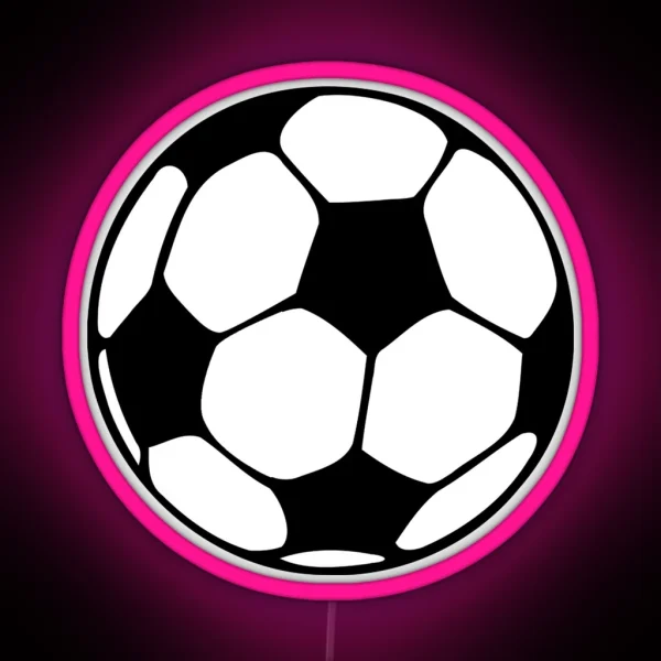 Futbol RGB Neon Sign