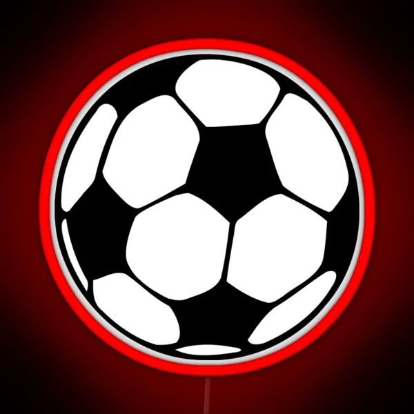 Futbol RGB Neon Sign