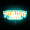 Future Cat Lady RGB Neon Sign - Image 3