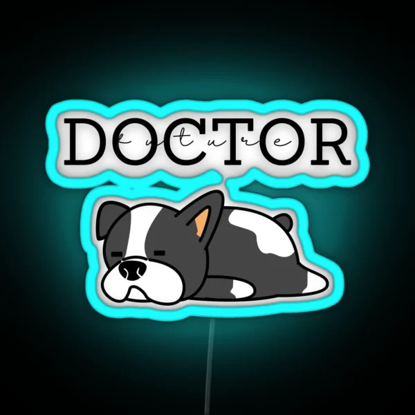 Future Doctor Medical Student Doctor RGB Neon Sign