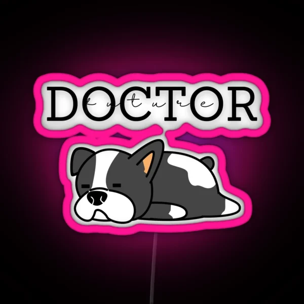 Future Doctor Medical Student Doctor RGB Neon Sign