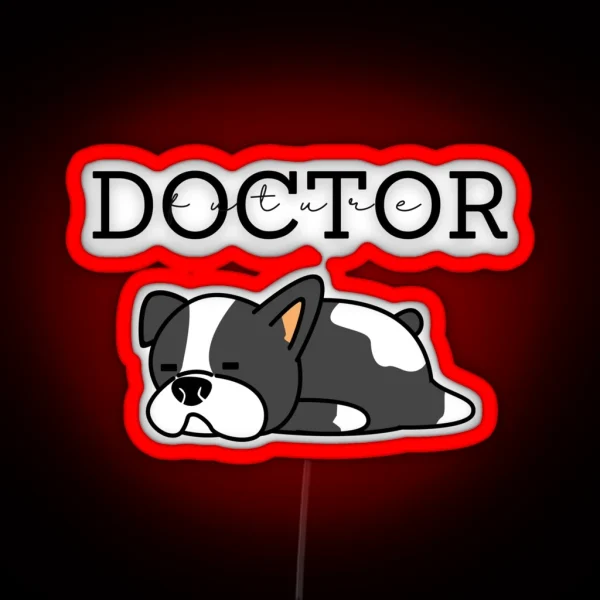 Future Doctor Medical Student Doctor RGB Neon Sign