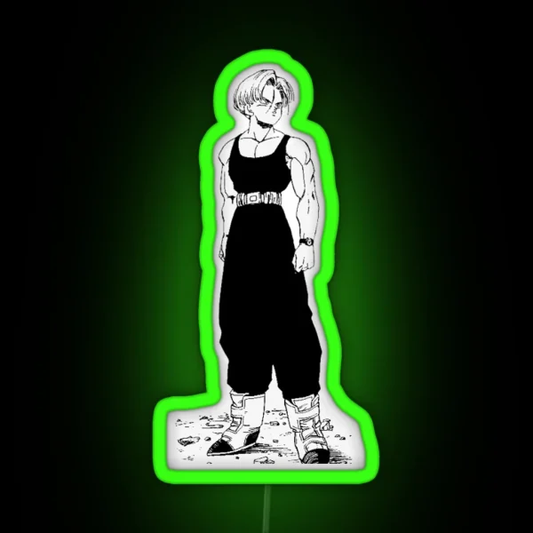 Future Trunks RGB Neon Sign