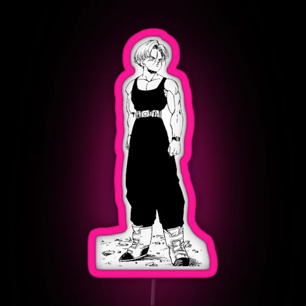 Future Trunks RGB Neon Sign