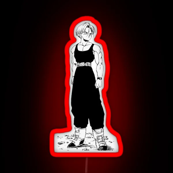 Future Trunks RGB Neon Sign