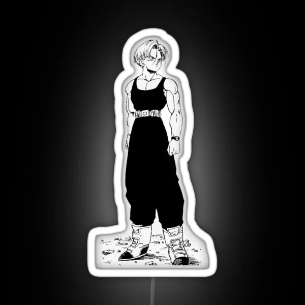 Future Trunks RGB Neon Sign