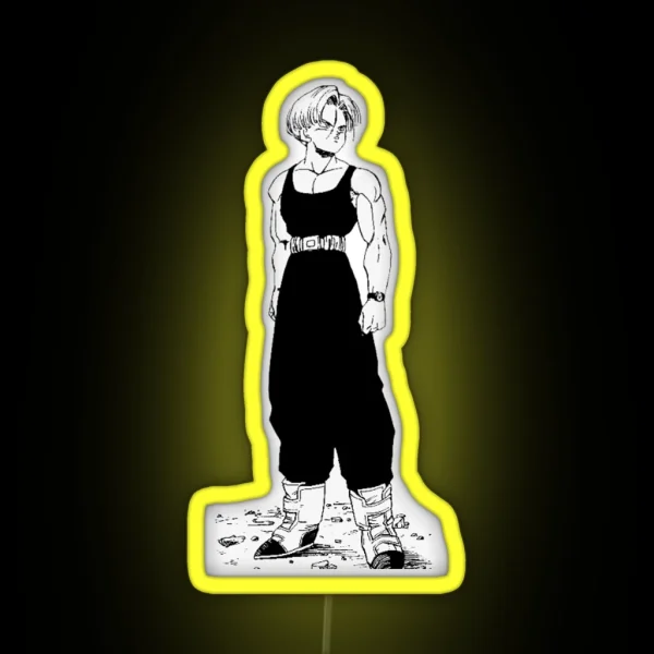 Future Trunks RGB Neon Sign