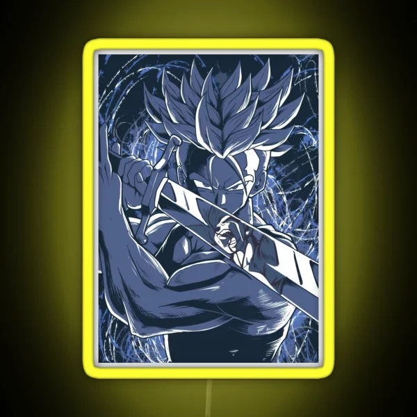 Future Trunks RGB Neon Sign