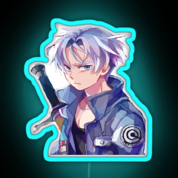 Future Trunks RGB Neon Sign