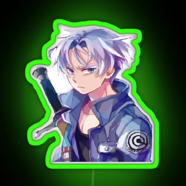Future Trunks RGB Neon Sign