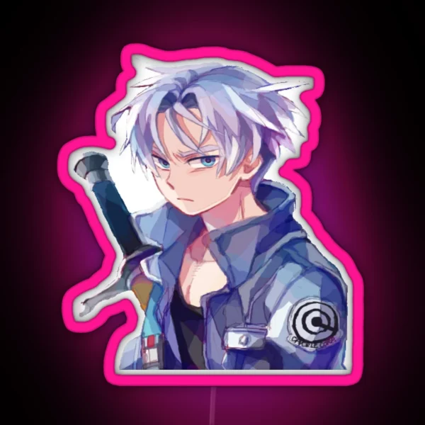 Future Trunks RGB Neon Sign