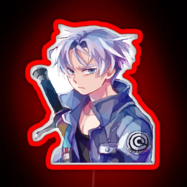 Future Trunks RGB Neon Sign