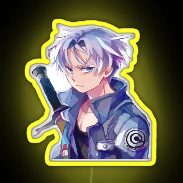 Future Trunks RGB Neon Sign
