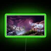 Futuristic Bubble City RGB Neon Sign - Image 4