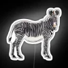 G Is For Grevy Zebra RGB Neon Sign