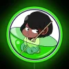 Gachapon Cuties Goe Lime V2 RGB Neon Sign - Image 3