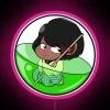 Gachapon Cuties Goe Lime V2 RGB Neon Sign - Image 6