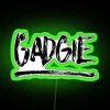 Gadgie Newcastle Geordie Dialect Slang RGB Neon Sign - Image 3
