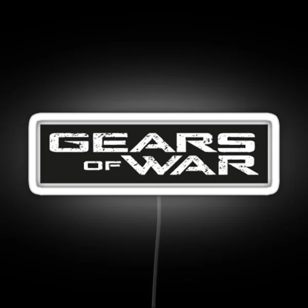 Gag Gears Of War Settlers Gears Of War Of Catan Gears RGB Neon Sign