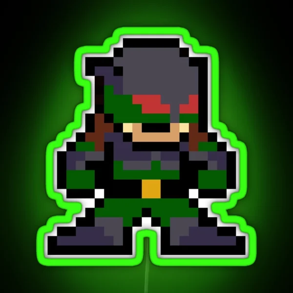 Galactor Troop Gatchaman RGB Neon Sign