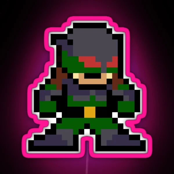 Galactor Troop Gatchaman RGB Neon Sign