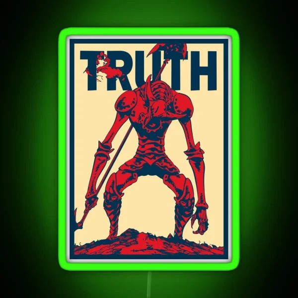 Galand The Truth Red RGB Neon Sign