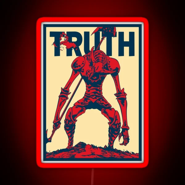 Galand The Truth Red RGB Neon Sign