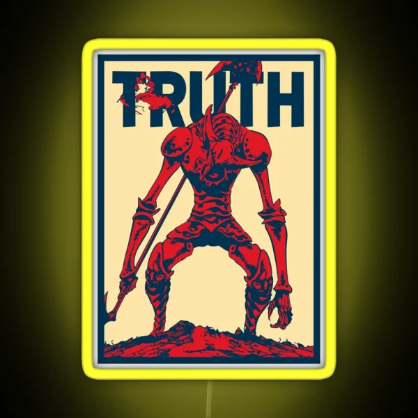 Galand The Truth Red RGB Neon Sign