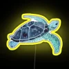 Galaxy Sea Turtle RGB Neon Sign - Image 5