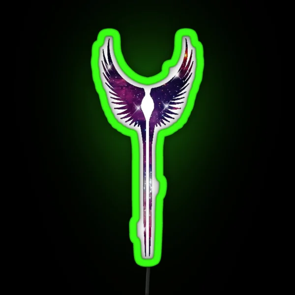 Galaxy Valkyrie RGB Neon Sign