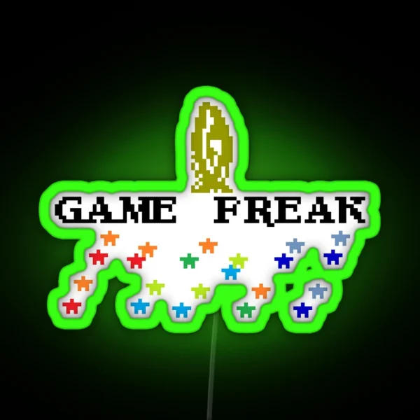 Game Freak RGB Neon Sign