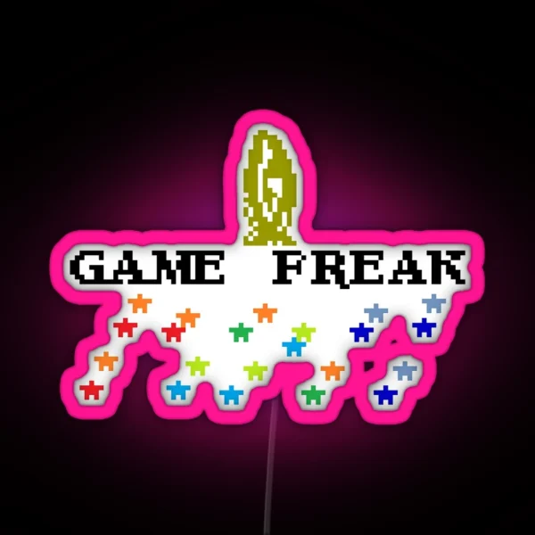 Game Freak RGB Neon Sign