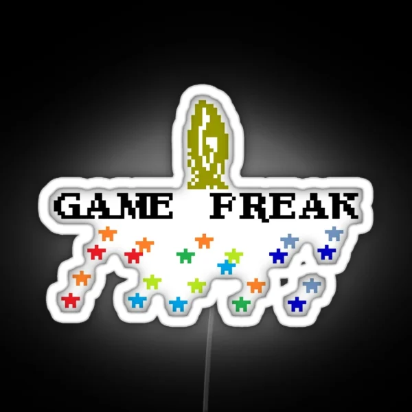 Game Freak RGB Neon Sign