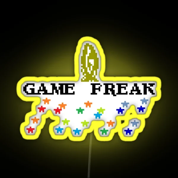 Game Freak RGB Neon Sign