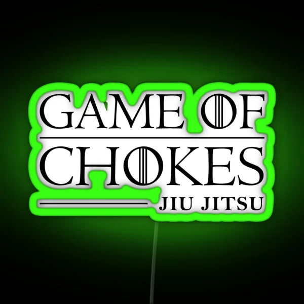 Game Of Choker RGB Neon Sign