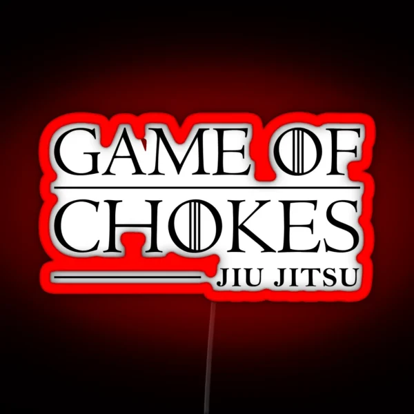 Game Of Choker RGB Neon Sign