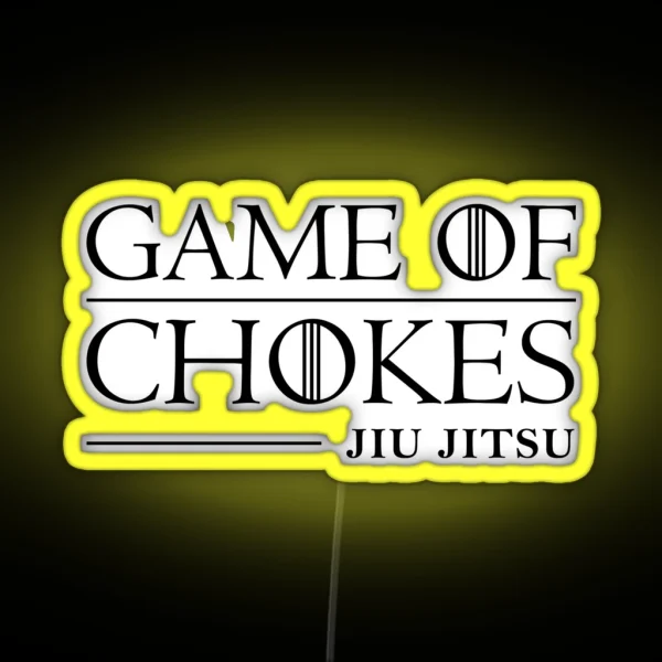 Game Of Choker RGB Neon Sign