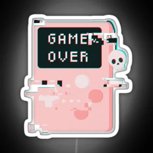 Game Over RGB Neon Sign