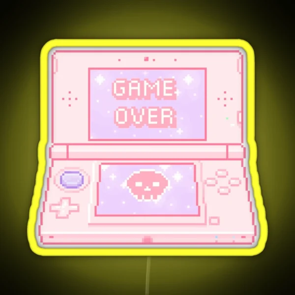 Game Over RGB Neon Sign
