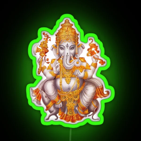 Ganesh Ganesha RGB Neon Sign