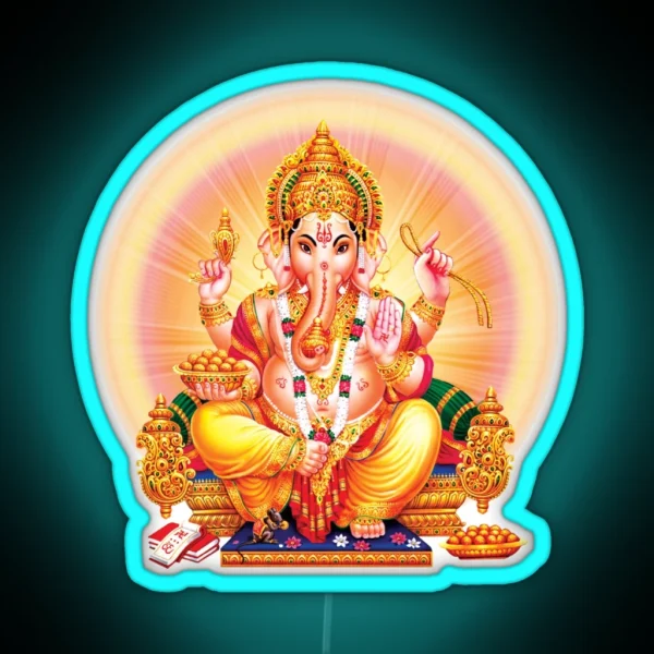 Ganesha RGB Neon Sign