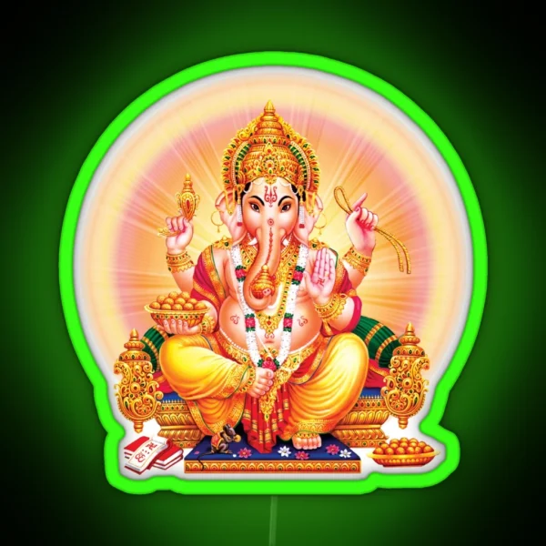 Ganesha RGB Neon Sign