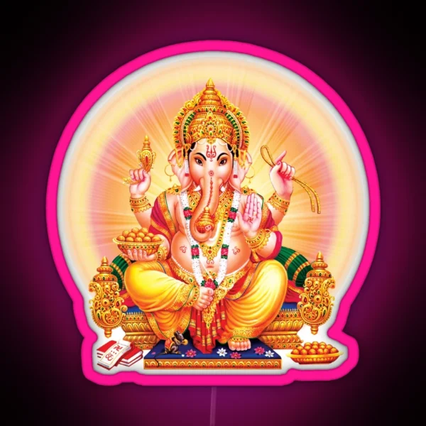 Ganesha RGB Neon Sign