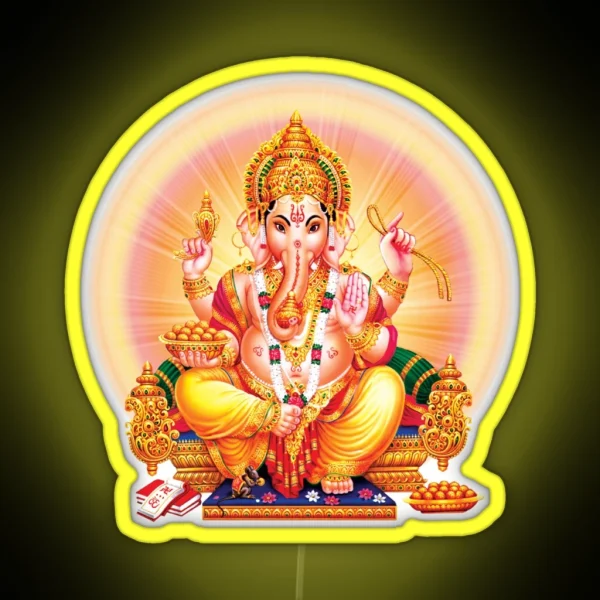 Ganesha RGB Neon Sign